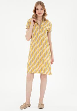 Kadın Açık Haki Örme Elbise - 50281922021