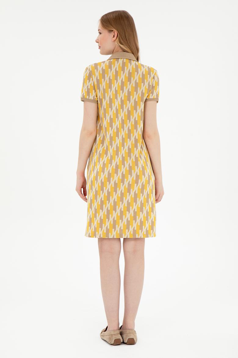 Kadın Açık Haki Örme Elbise - 50281922021