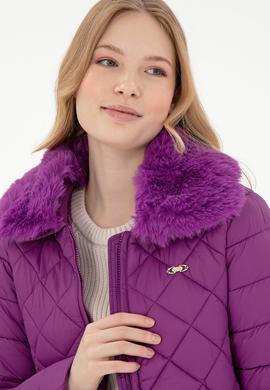 Kadın Menekşe Mont - 50291021038