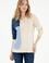 Kadın Krem Bisiklet Yaka Kazak