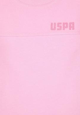 Kız Çocuk Pembe Bisiklet Yaka Sweatshirt - 50296380036