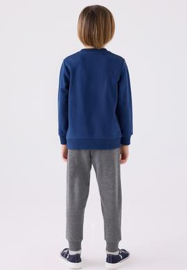 Erkek Çocuk İndigo Pijama Takımı - 50299427015