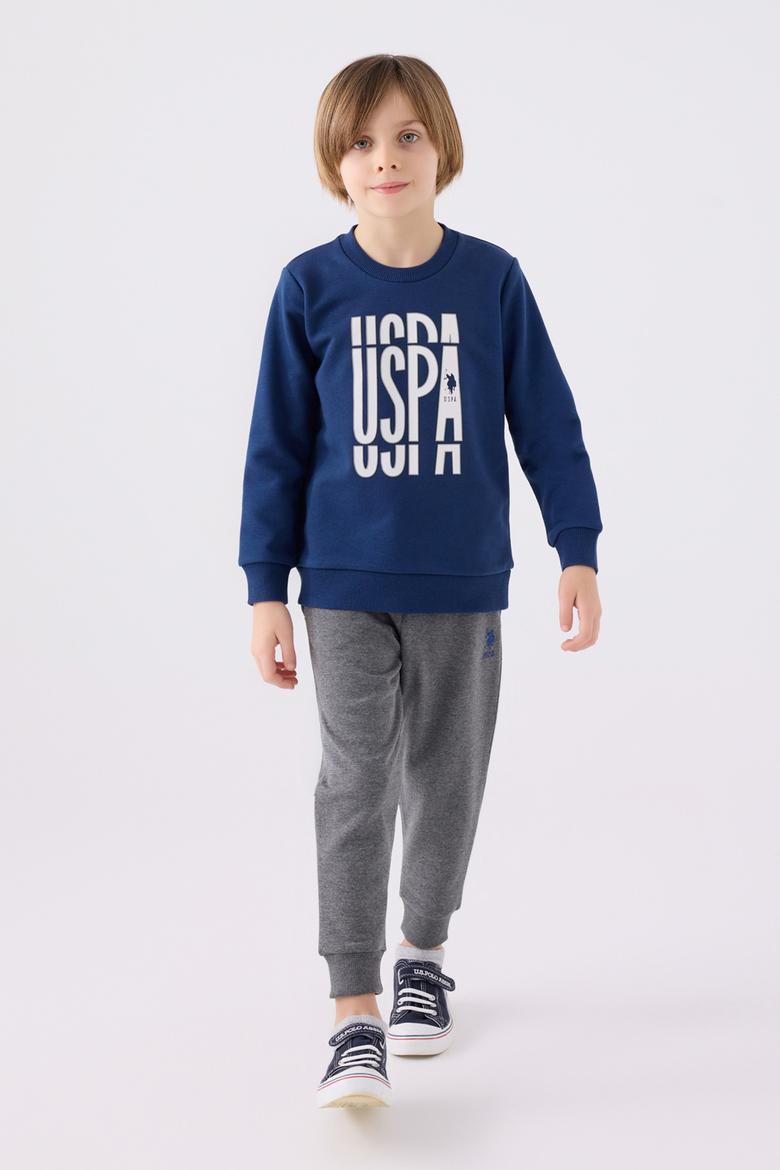 Erkek Çocuk İndigo Pijama Takımı - 50299427015