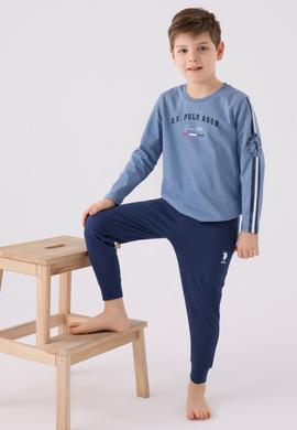 Erkek Çocuk Mavi Pijama Takımı - 50299483008