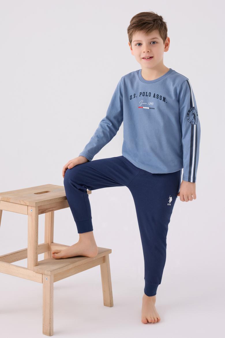 Erkek Çocuk Mavi Pijama Takımı - 50299483008