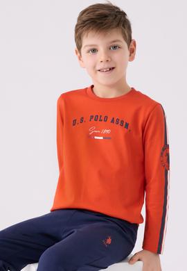 Erkek Çocuk Nar Çiçeği Pijama Takımı - 50299483012