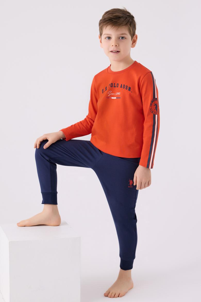 Erkek Çocuk Nar Çiçeği Pijama Takımı - 50299483012