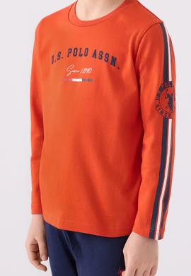 Erkek Çocuk Nar Çiçeği Pijama Takımı - 50299483012