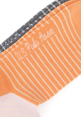 Kadın Gri Melanj 2'li Soket Çorap - 50298996003