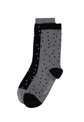 Kadın Siyah 2'li Soket Çorap - 50298995003