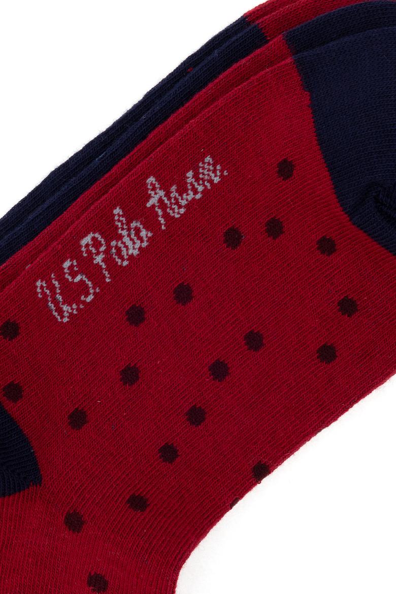 Kadın Bordo 2'li Soket Çorap - 50298995001