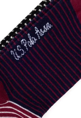 Kadın Bordo 2'li Soket Çorap - 50298996001