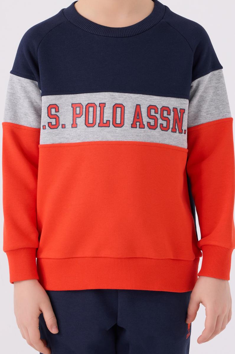 Erkek Çocuk Kiremit Pijama Takımı