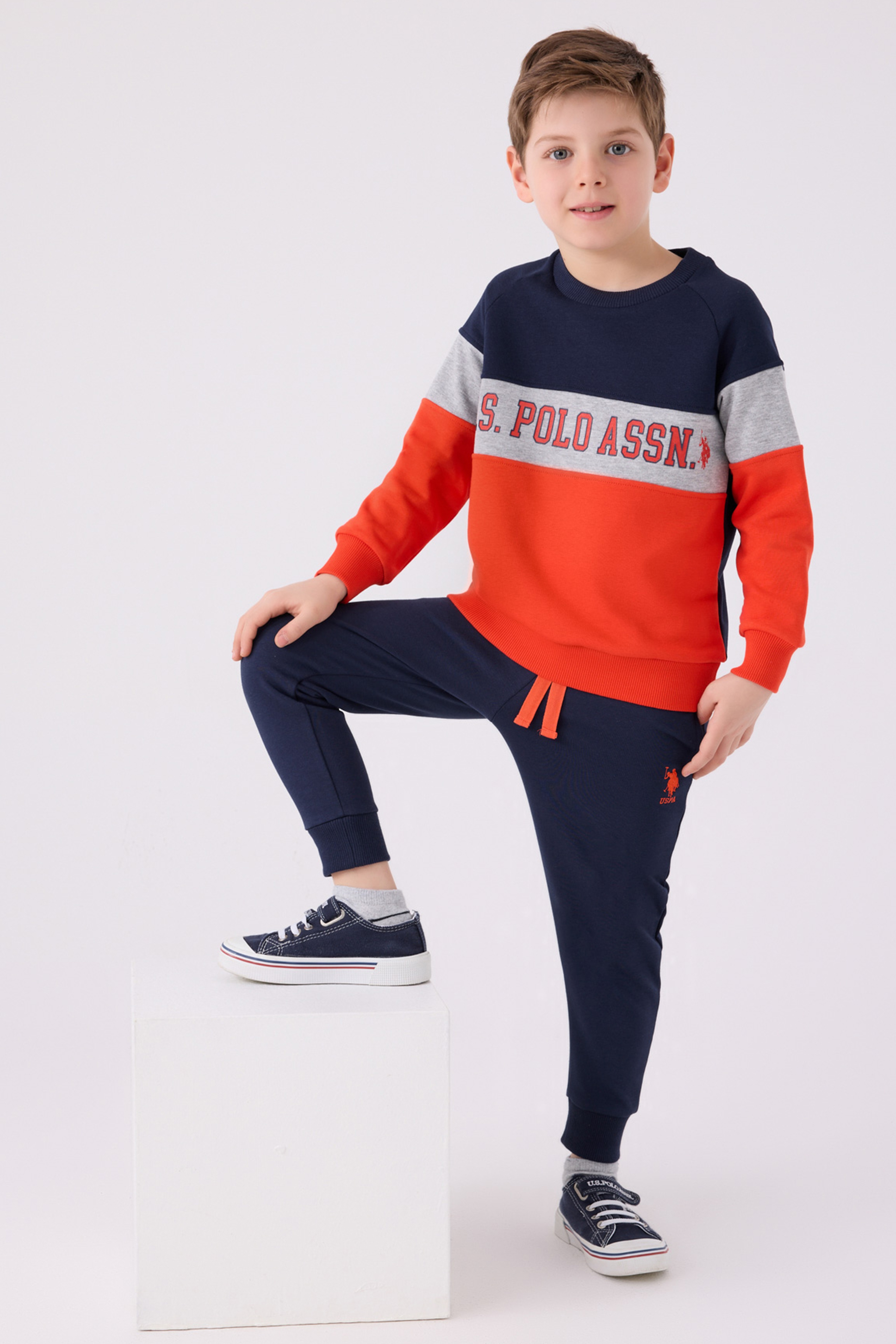 Erkek Çocuk Kiremit Pijama Takımı - Image 3