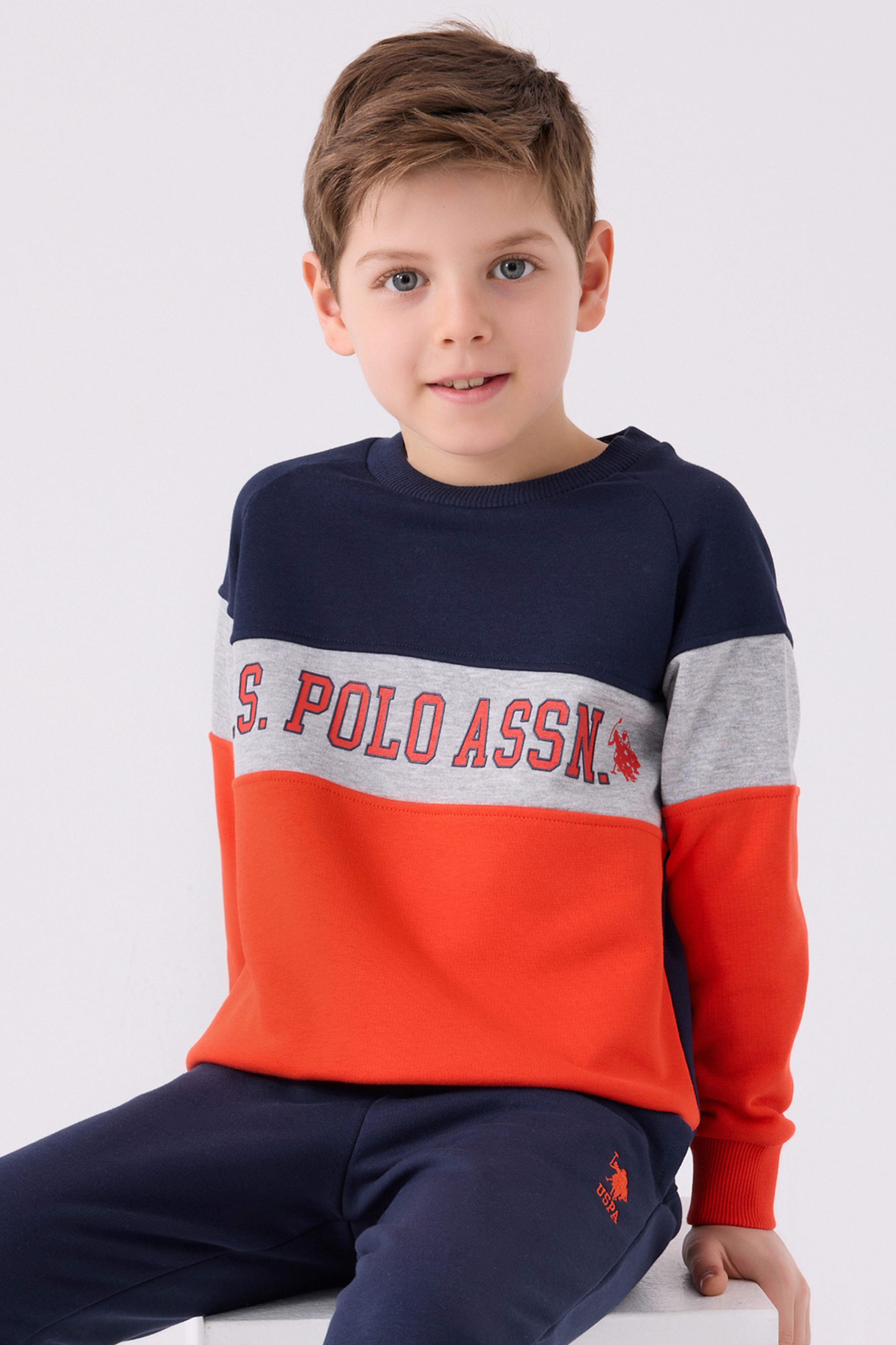 Erkek Çocuk Kiremit Pijama Takımı - Image 2