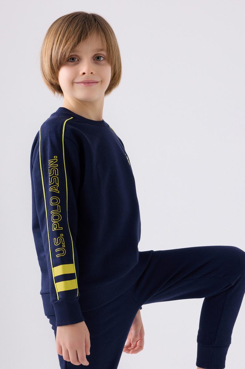 Erkek Çocuk Lacivert Pijama Takımı