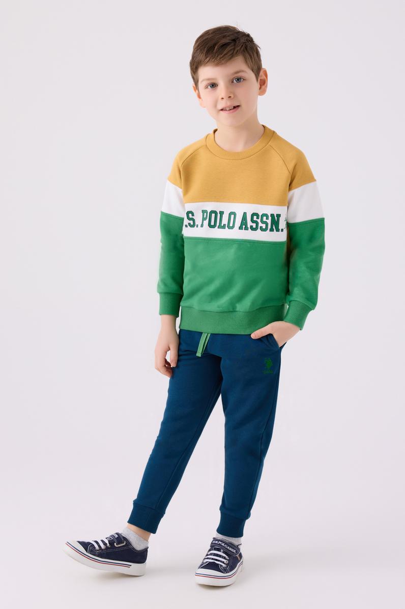 Erkek Çocuk Yeşil Pijama Takımı