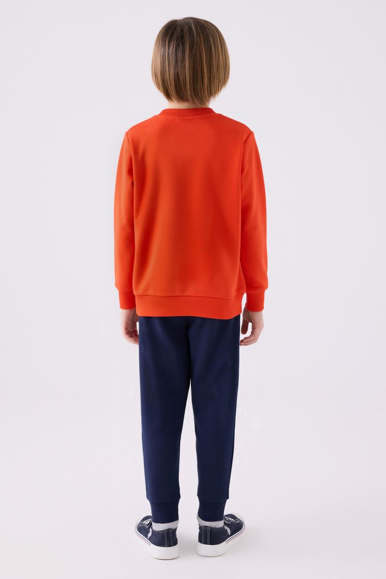 Erkek Çocuk Nar Çiçeği Pijama Takımı - 50299485003