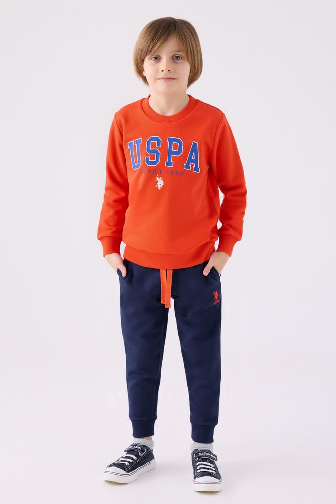 Erkek Çocuk Nar Çiçeği Pijama Takımı