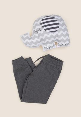 Erkek Çocuk Antrasit Melanj Eşofman Altı - 50289136094