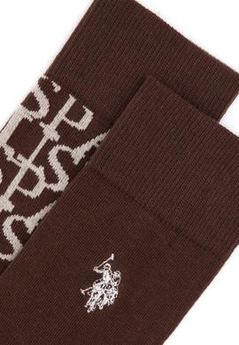 Erkek Kahverengi 2'li Soket Çorap - 50299034001