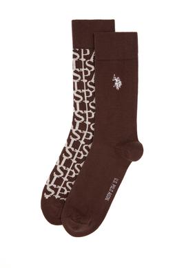 Erkek Kahverengi 2'li Soket Çorap - 50299034001