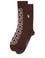 Erkek Kahverengi 2'li Soket Çorap