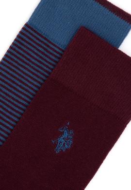 Erkek Bordo Soket Çorap - 50299035002