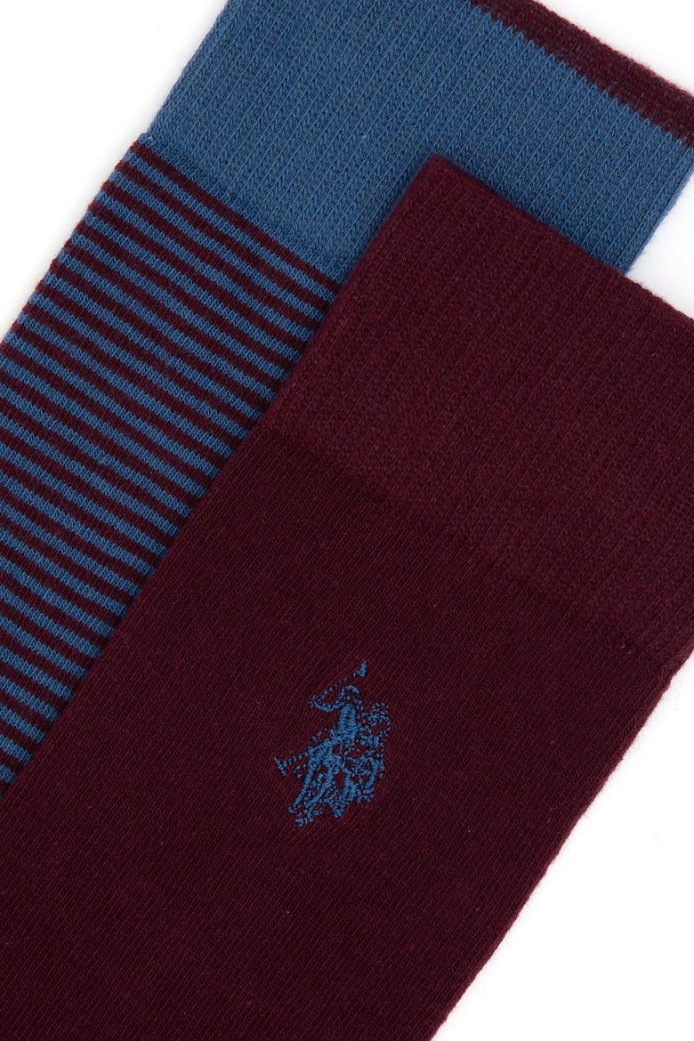 Erkek Bordo Soket Çorap - 50299035002