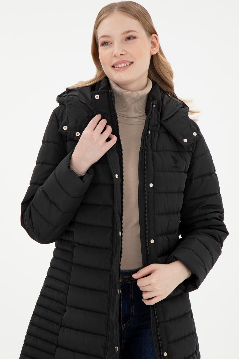 Kadın Siyah Kaban - 50292663011