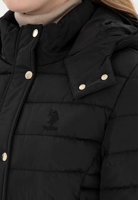 Kadın Siyah Kaban - 50292663011