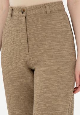 Kadın Haki Örme Pantolon - 50284708003