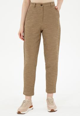 Kadın Haki Örme Pantolon - 50284708003