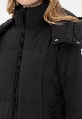 Kadın Siyah Kaban - 50289601007