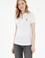 Kadın Beyaz Basic Polo Yaka Tişört