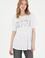 Kadın Beyaz Bisiklet Yaka Basic Tişört