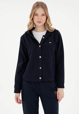 Kadın Lacivert Sweatshirt - 50292441011