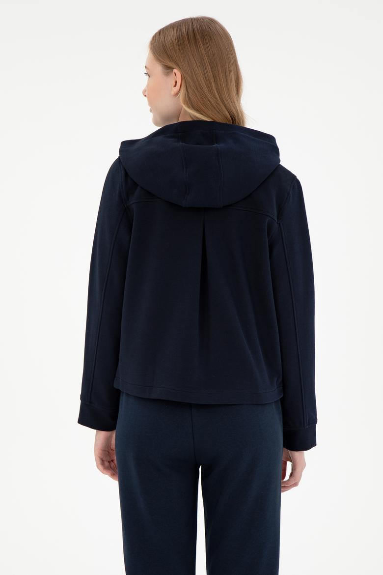 Kadın Lacivert Sweatshirt - 50292441011