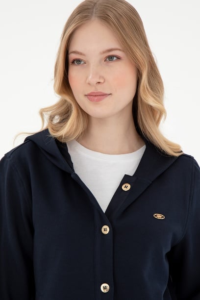 Kadın Lacivert Sweatshirt