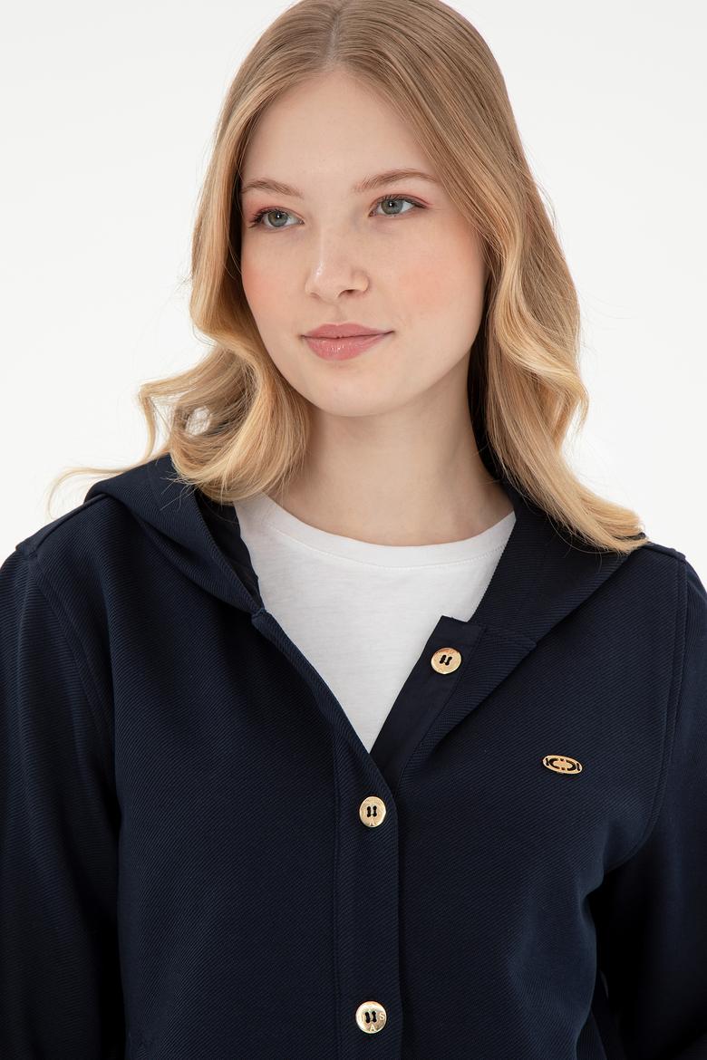 Kadın Lacivert Sweatshirt - 50292441011