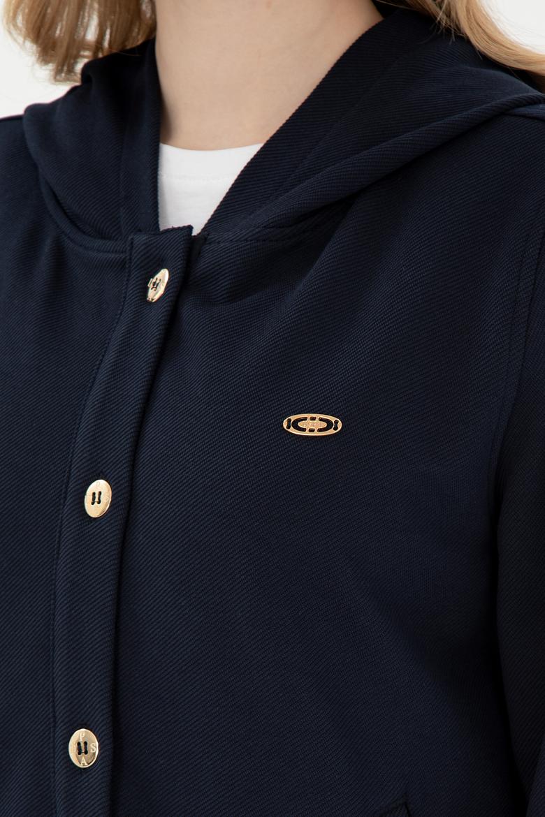 Kadın Lacivert Sweatshirt - 50292441011