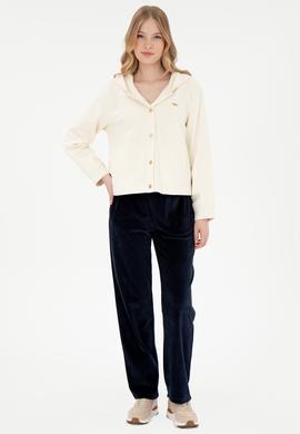 Kadın Krem Sweatshirt - 50292441021