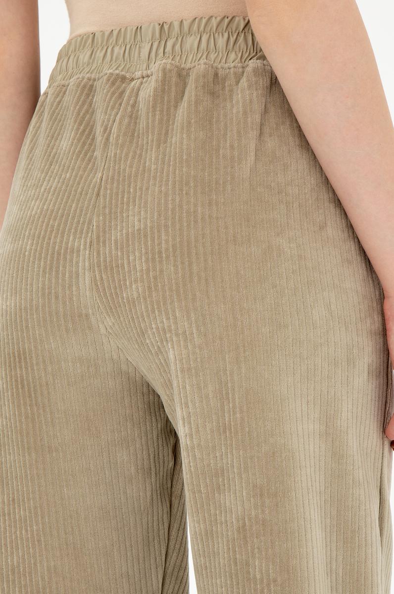 Kadın Açık Haki Eşofman Altı