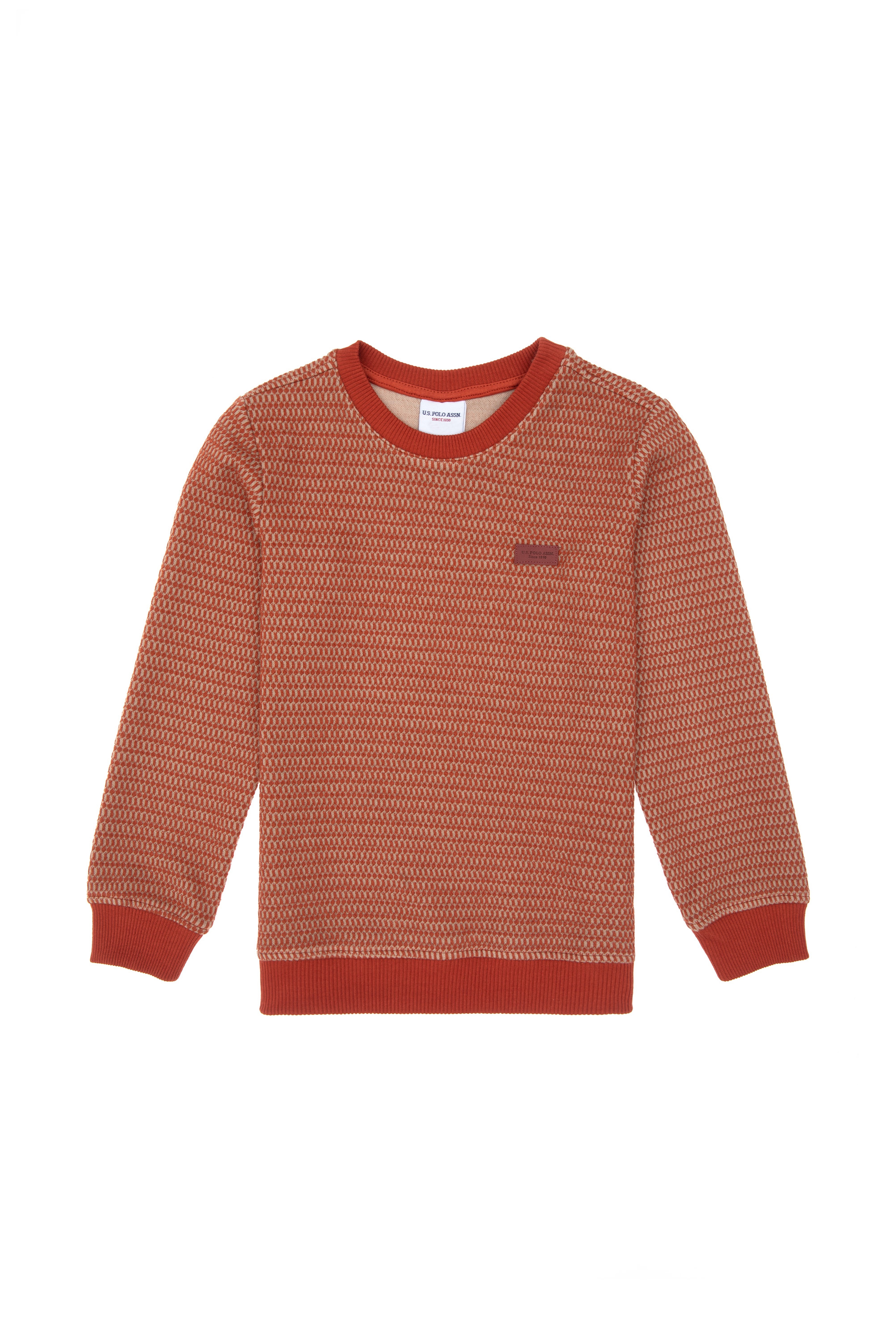 Erkek Çocuk Kiremit Sweatshirt