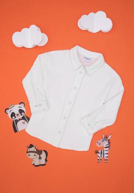 Kız Çocuk Krem Örme Gömlek - 50298186010