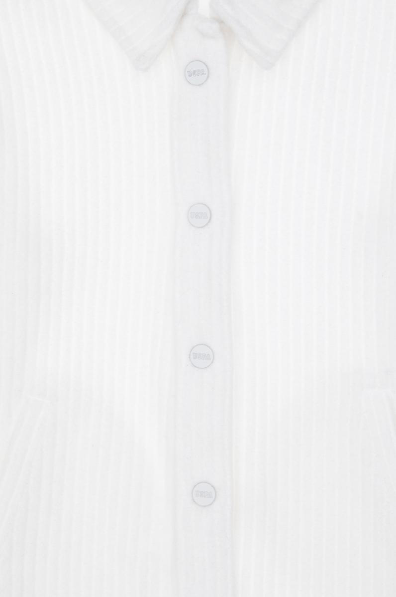 Kız Çocuk Krem Örme Gömlek