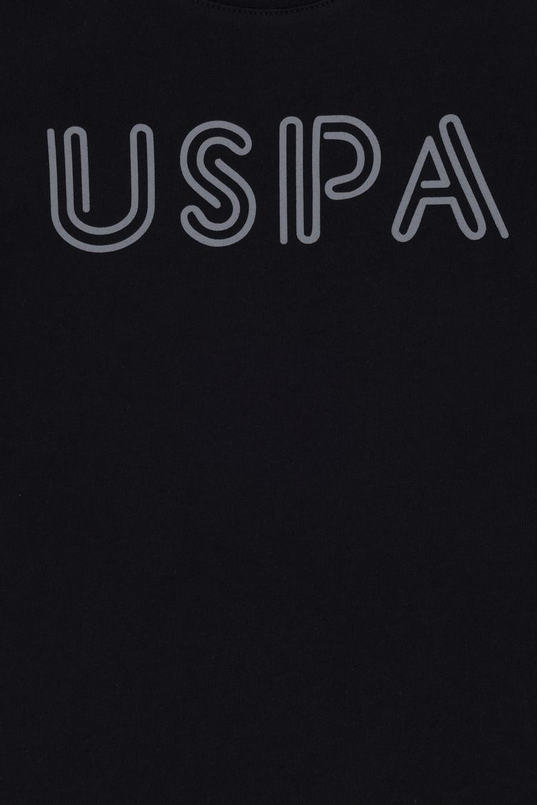 Erkek Çocuk Siyah Basic Bisiklet Yaka Tişört - 50306483020