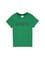 Erkek Çocuk Yeşil Basic Bisiklet Yaka Tişört