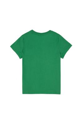 Erkek Çocuk Yeşil Basic Bisiklet Yaka Tişört - 50306483053