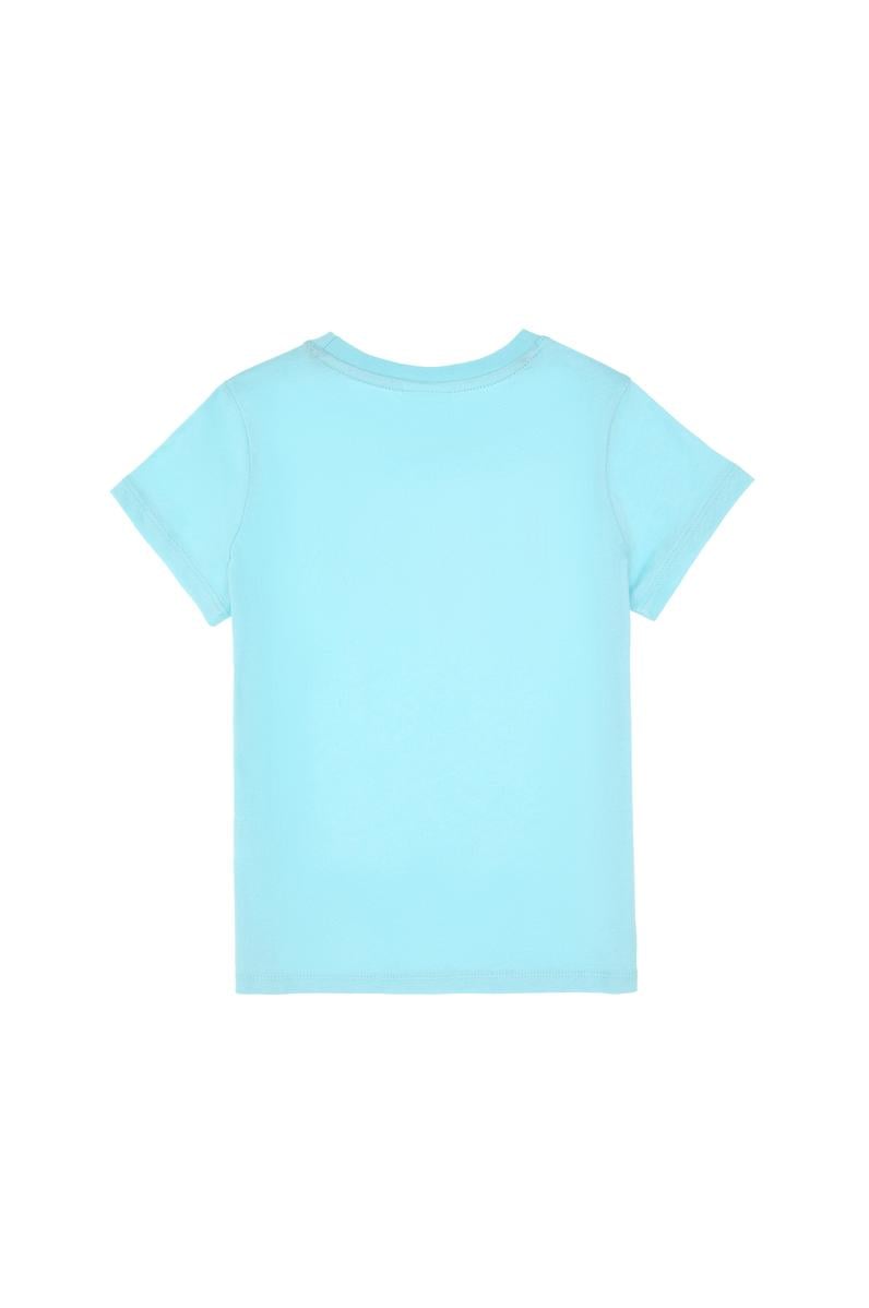 Erkek Çocuk Aqua Basic Bisiklet Yaka Tişört